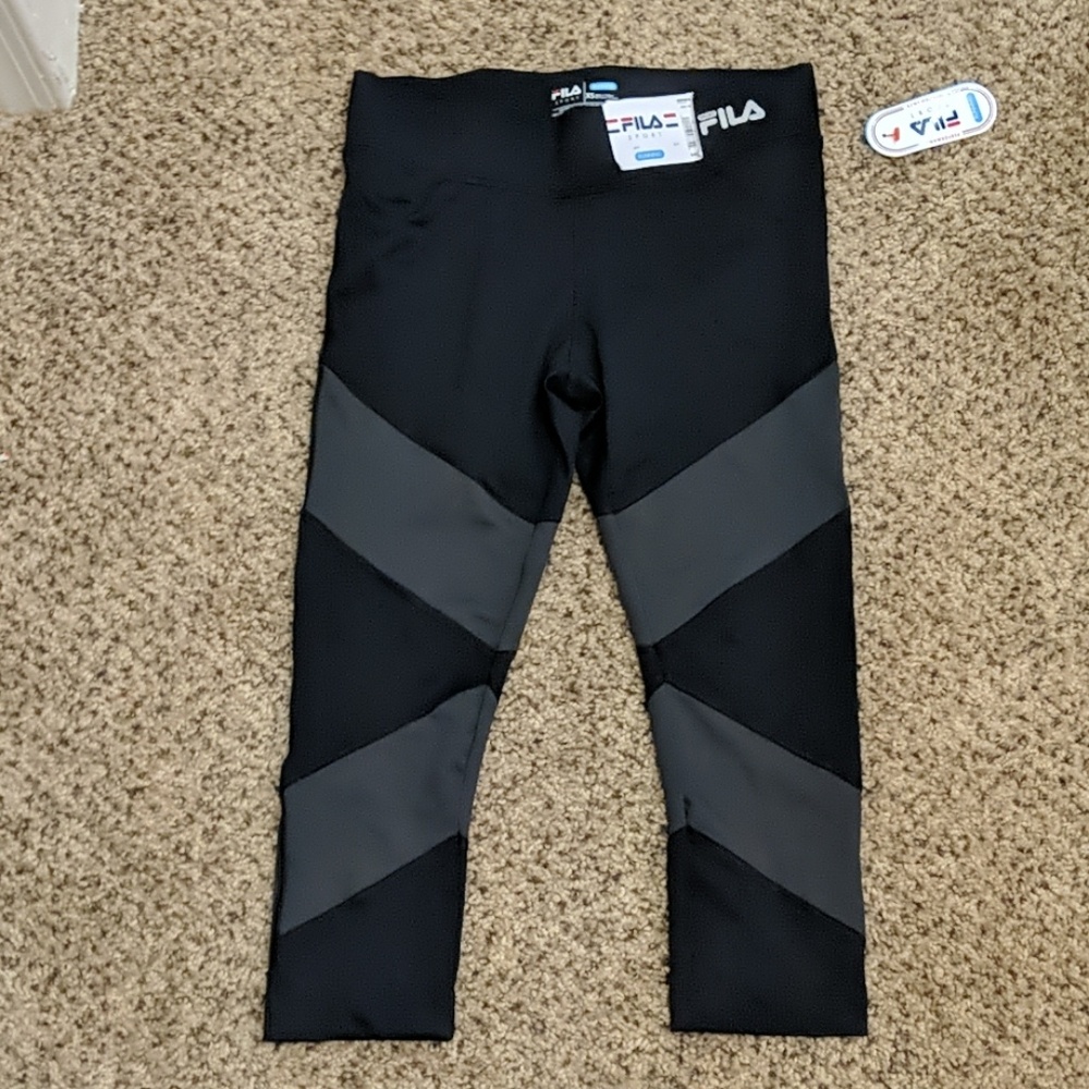 Fila rule break colorblock running Capri leggings